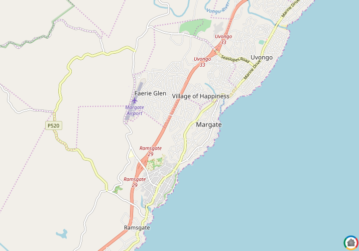 Map location of Ramsgate